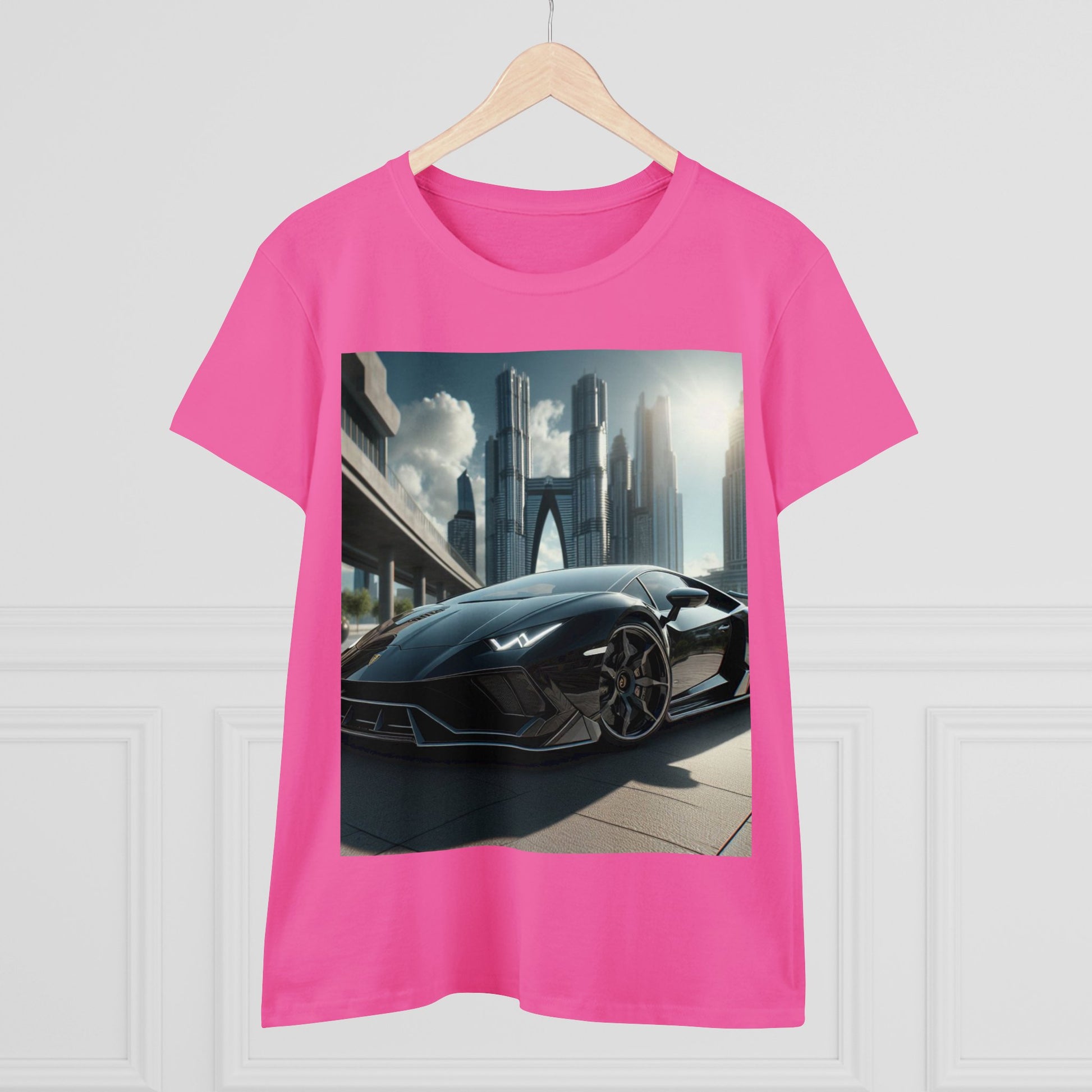 Black Lamborghini T-Shirt T-Shirt Printify   