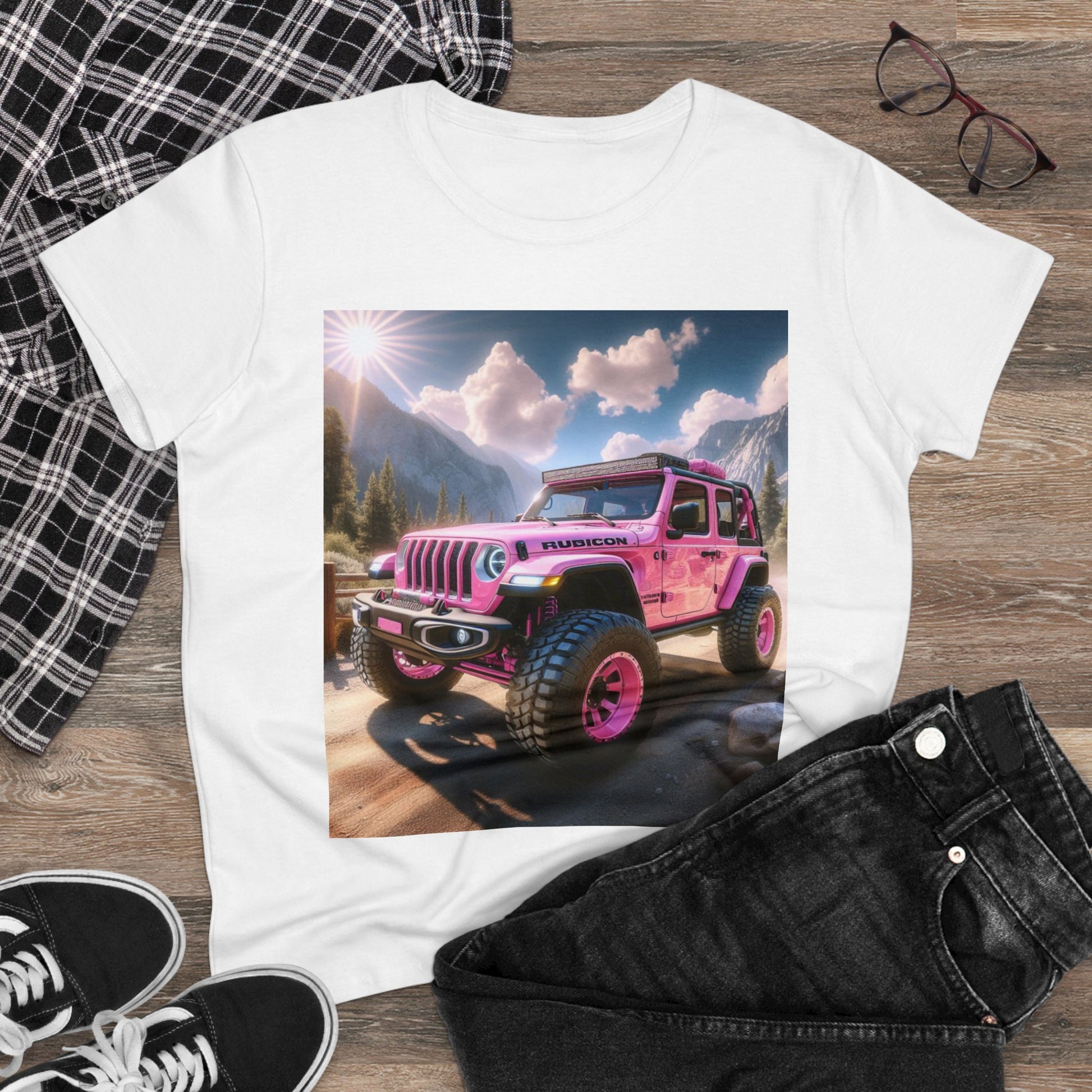 Pink Rubicon T-Shirt T-Shirt Printify   