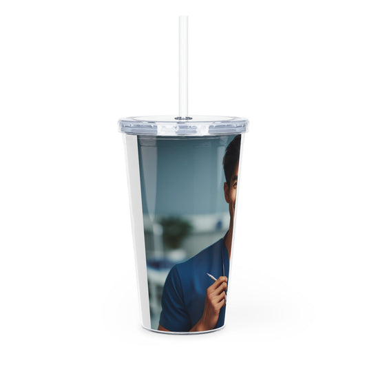 Your Favorite Nurse Tumbler with Straw Mug Printify   