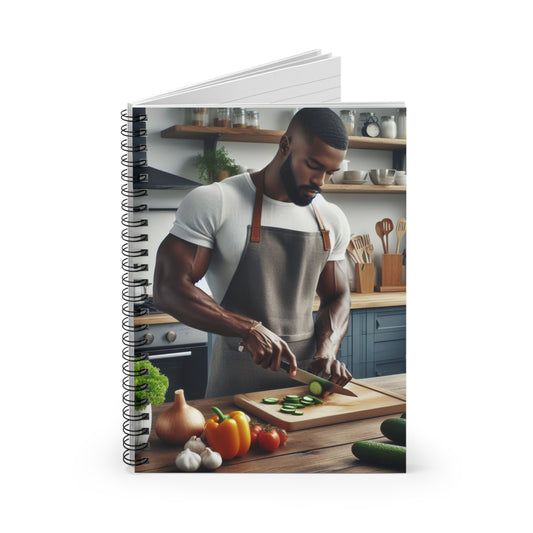 Dinner Time Spiral Notebook Paper products Printify   