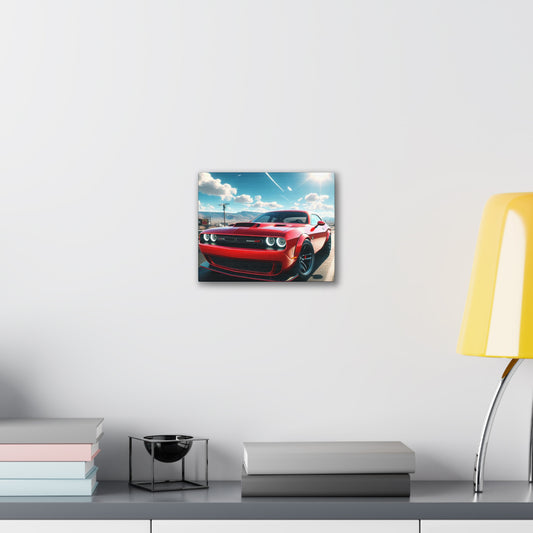 Red Challenger Canvas Canvas Printify 10" x 8" (Horizontal) 0.75'' 