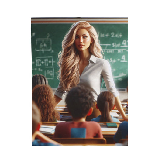 Class in Session Plush Blanket All Over Prints Printify 30" × 40"  