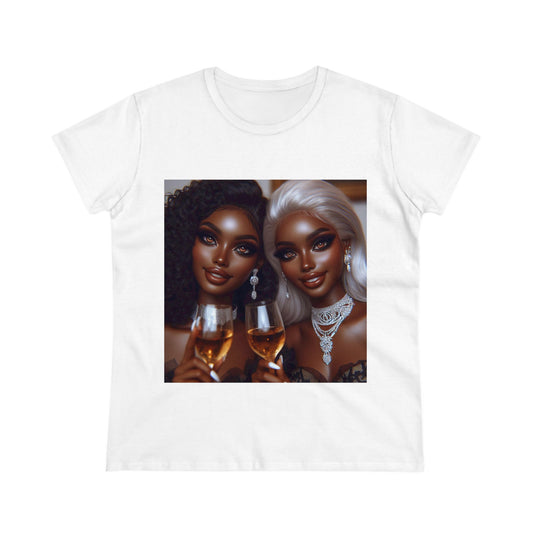 Cheers T-Shirt T-Shirt Printify White S 