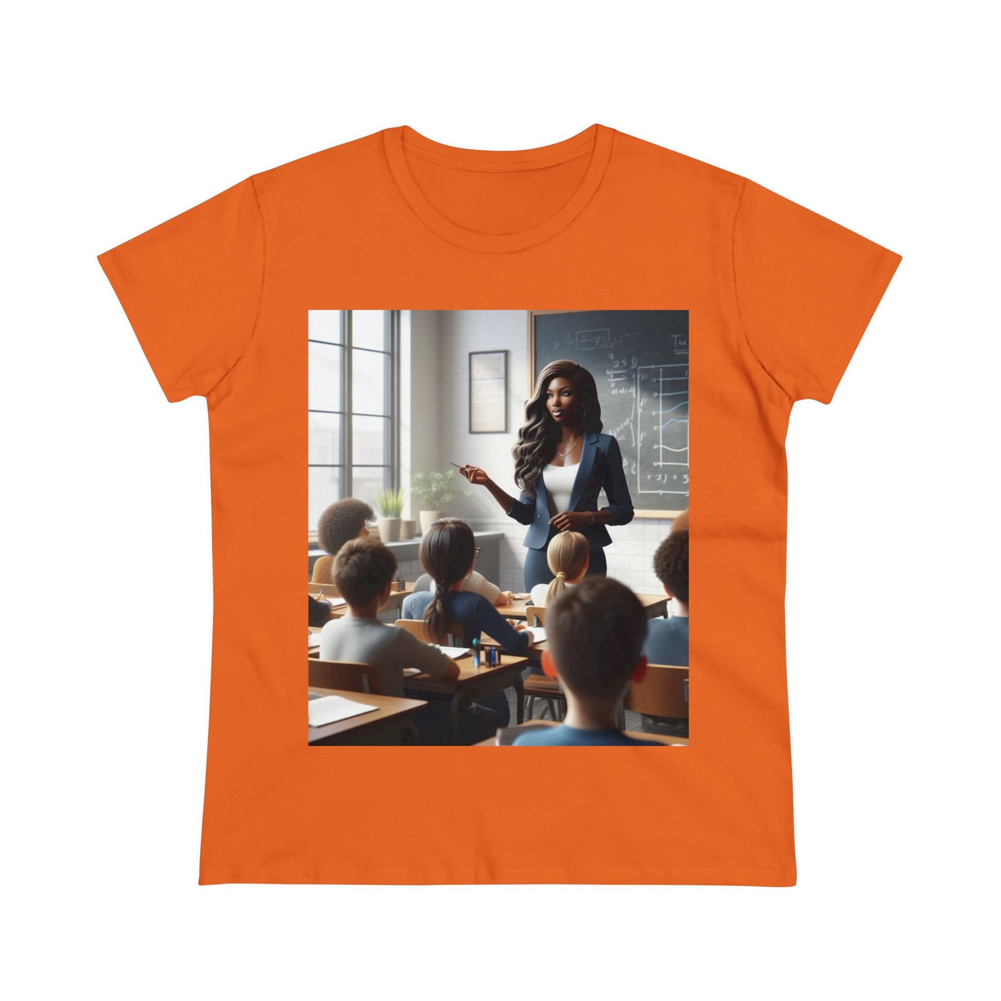 Class in Session T-Shirt T-Shirt Printify Orange S 