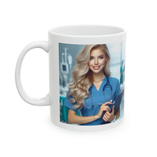Your Favorite Nurse Mug Mug Printify 11oz  