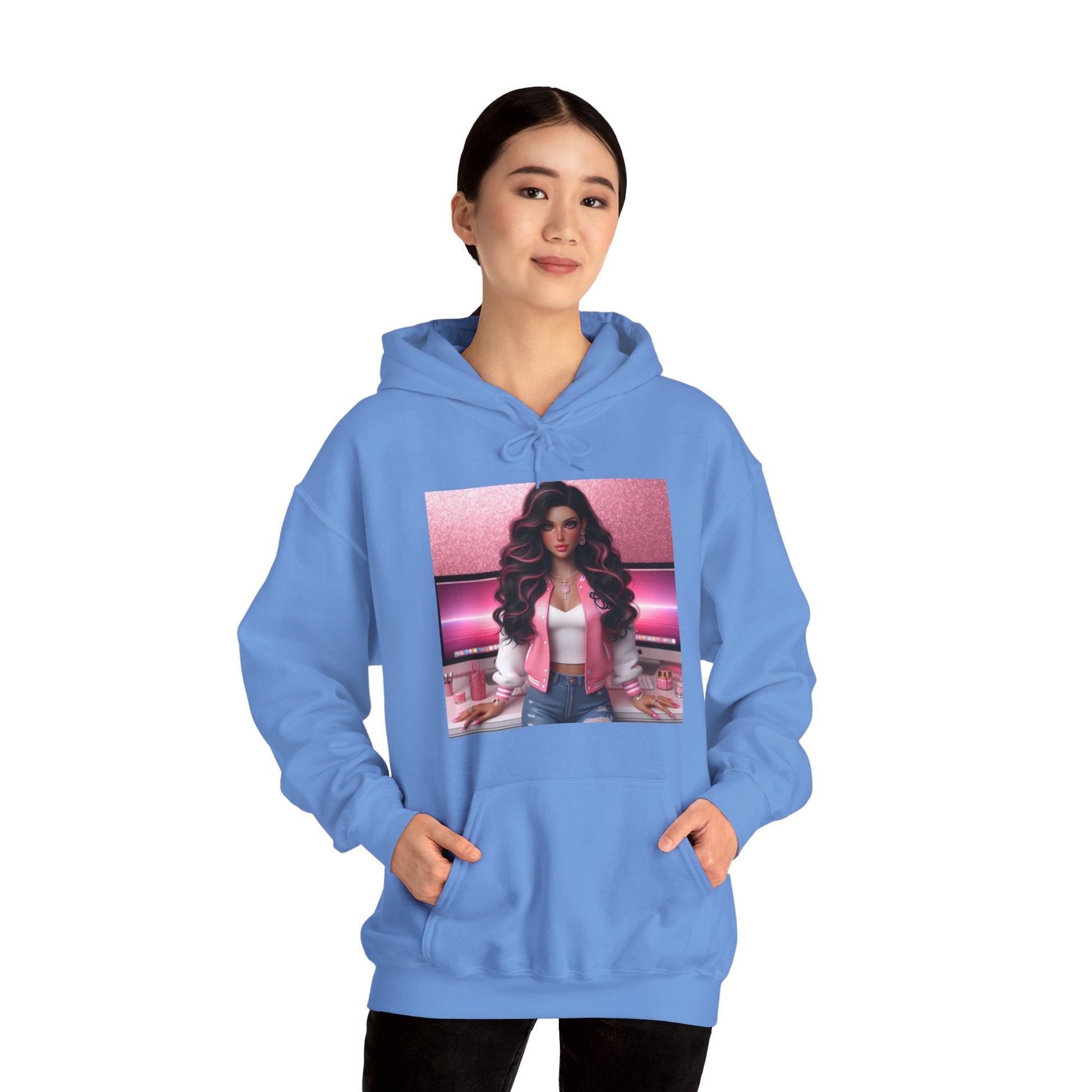 Pink Everything Hoodie Hoodie Printify   