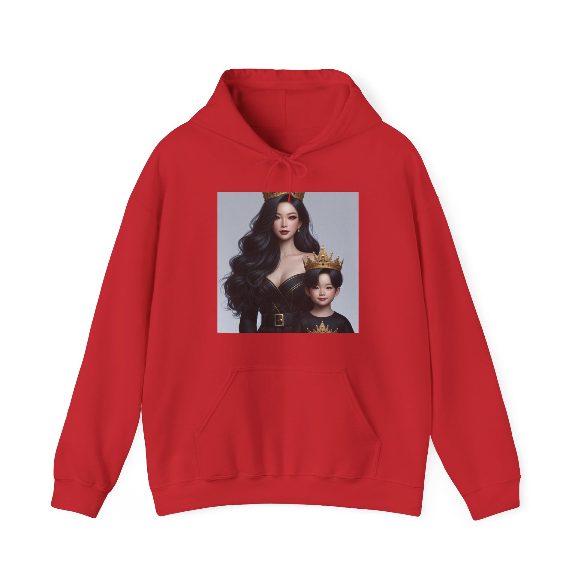 Royalty Hoodie Hoodie Printify Red S 