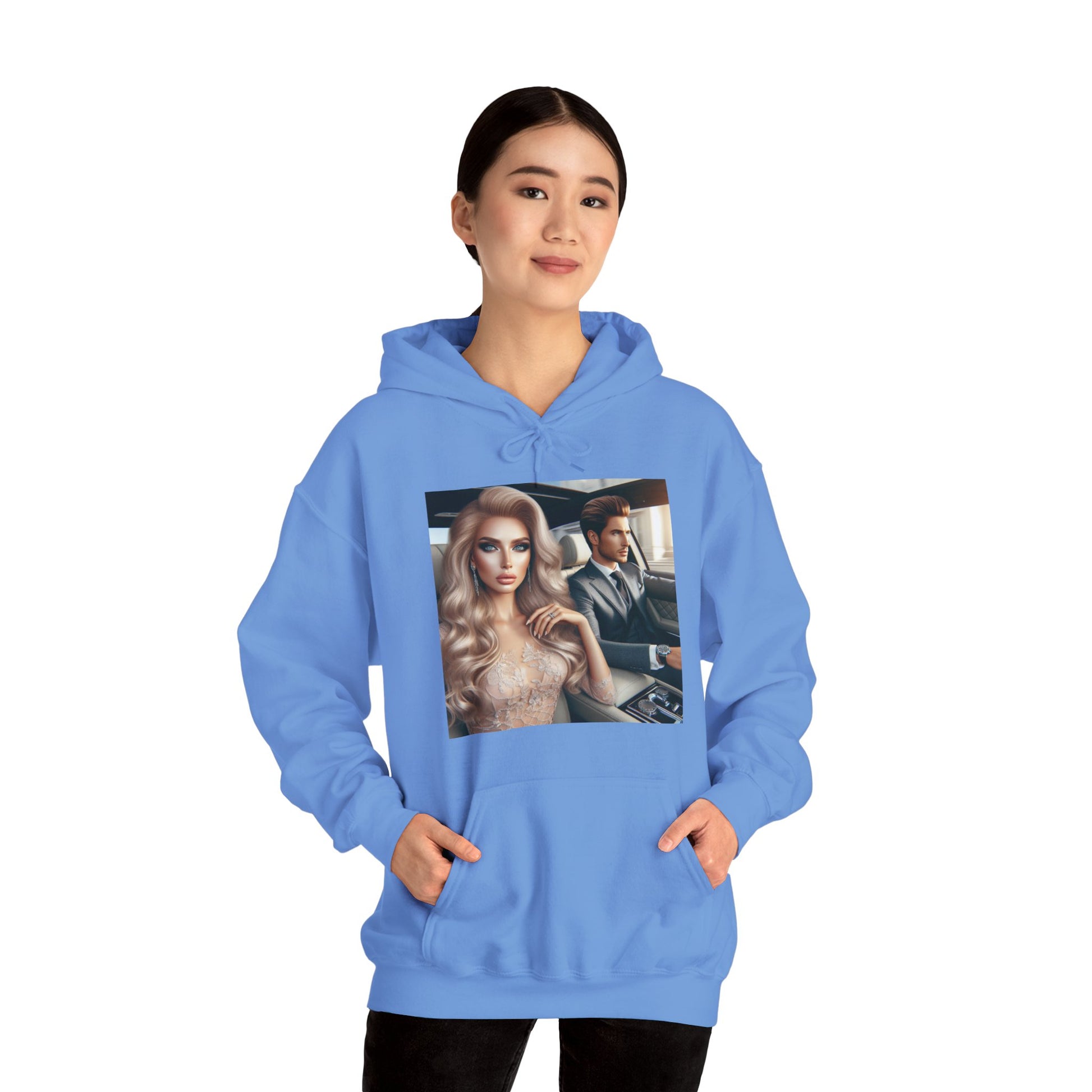 Elegant Drive Hoodie Hoodie Printify   