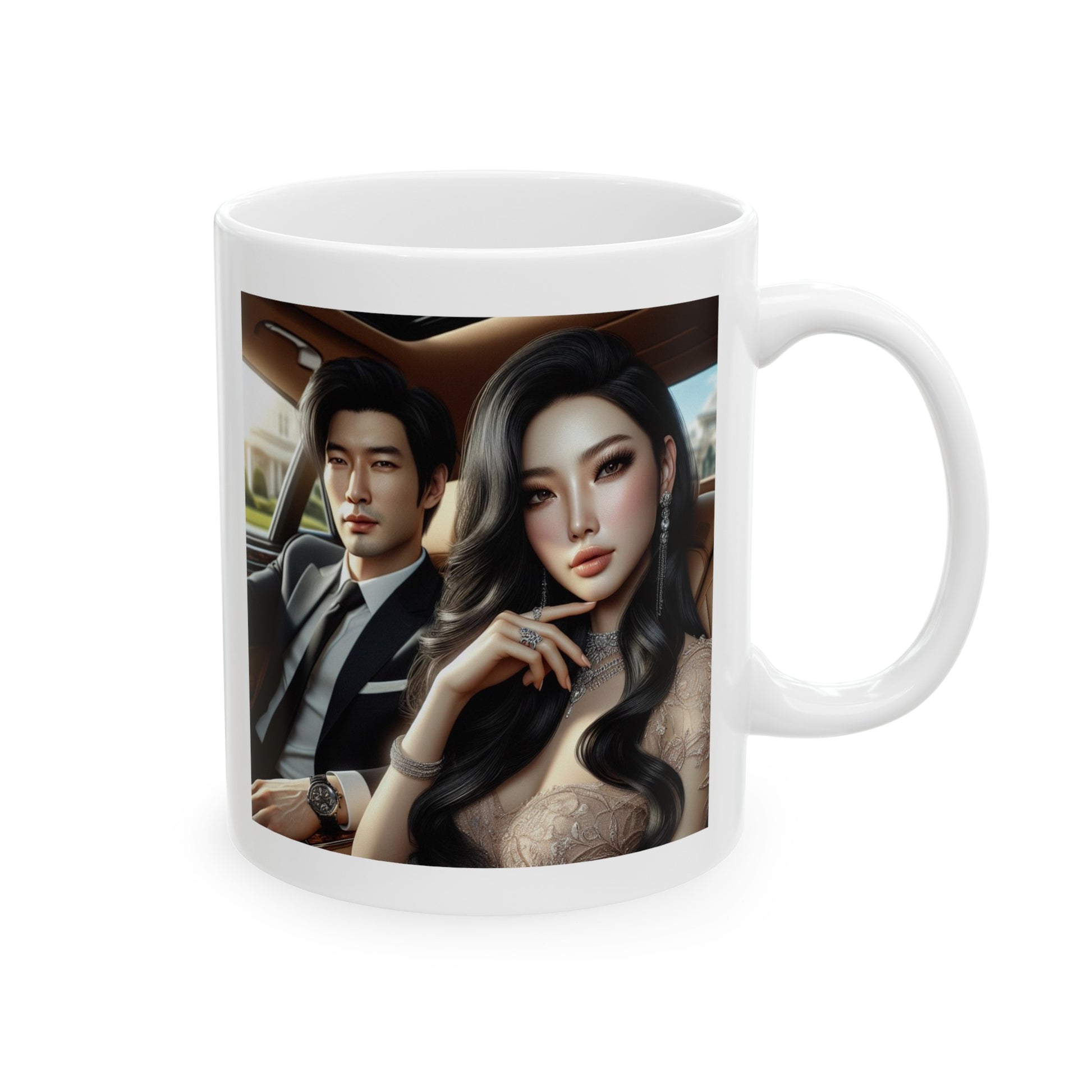 Elegant Drive Mug Mug Printify   