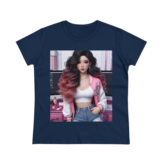 Pink Everything T-Shirt T-Shirt Printify Navy S 