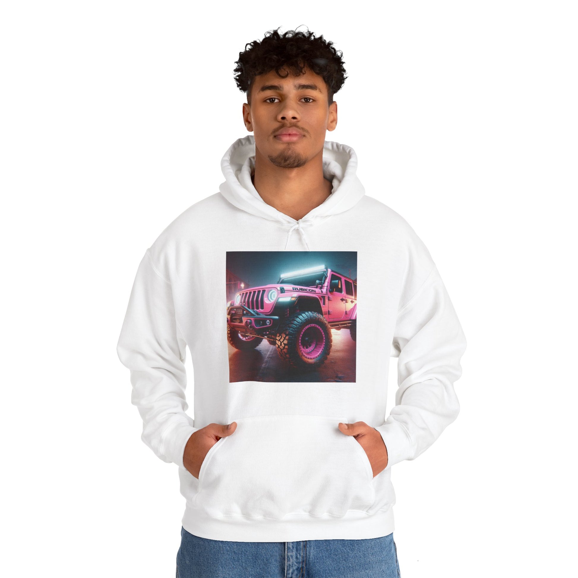 Pink Rubicon Hoodie Hoodie Printify   