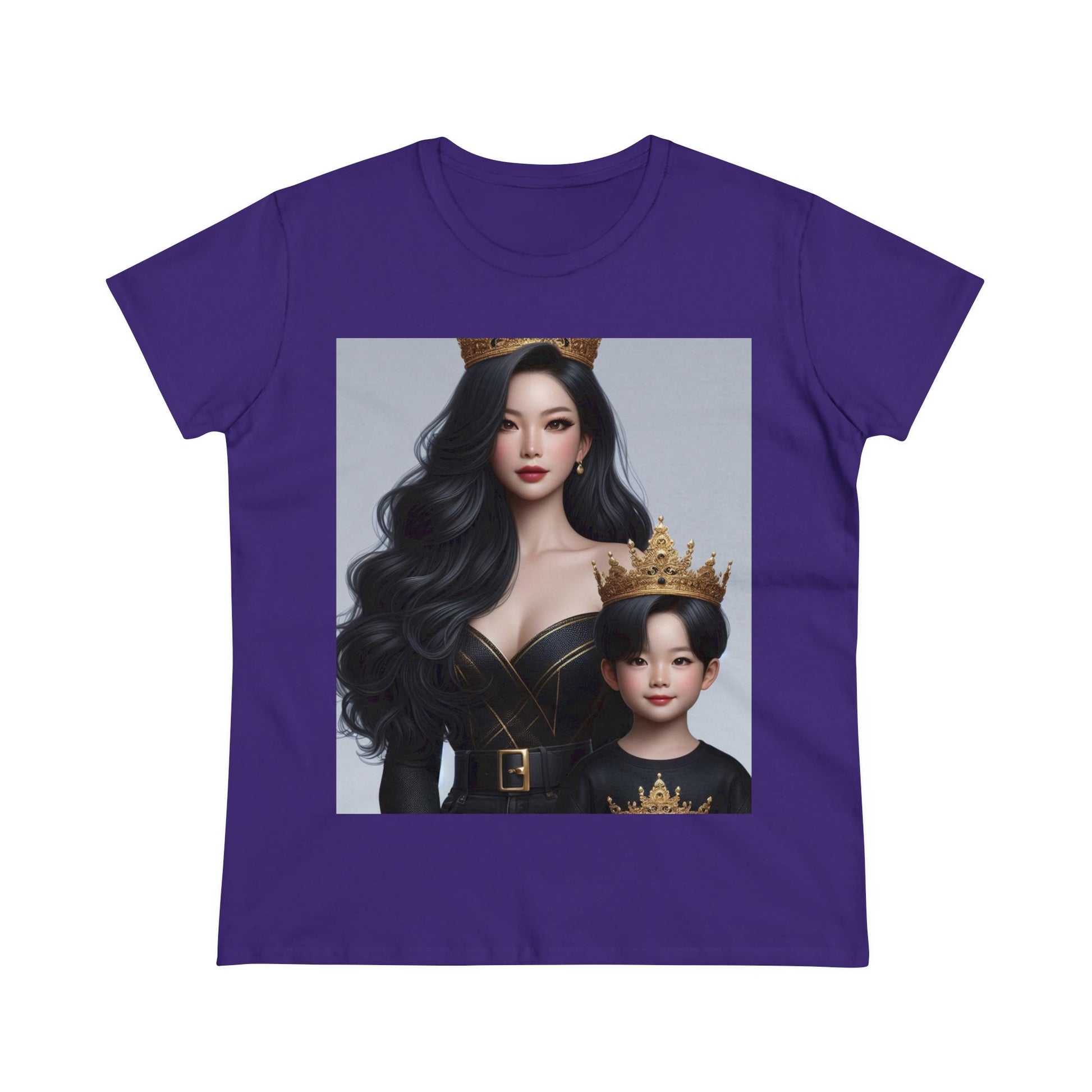 Royalty T-Shirt T-Shirt Printify Purple S 