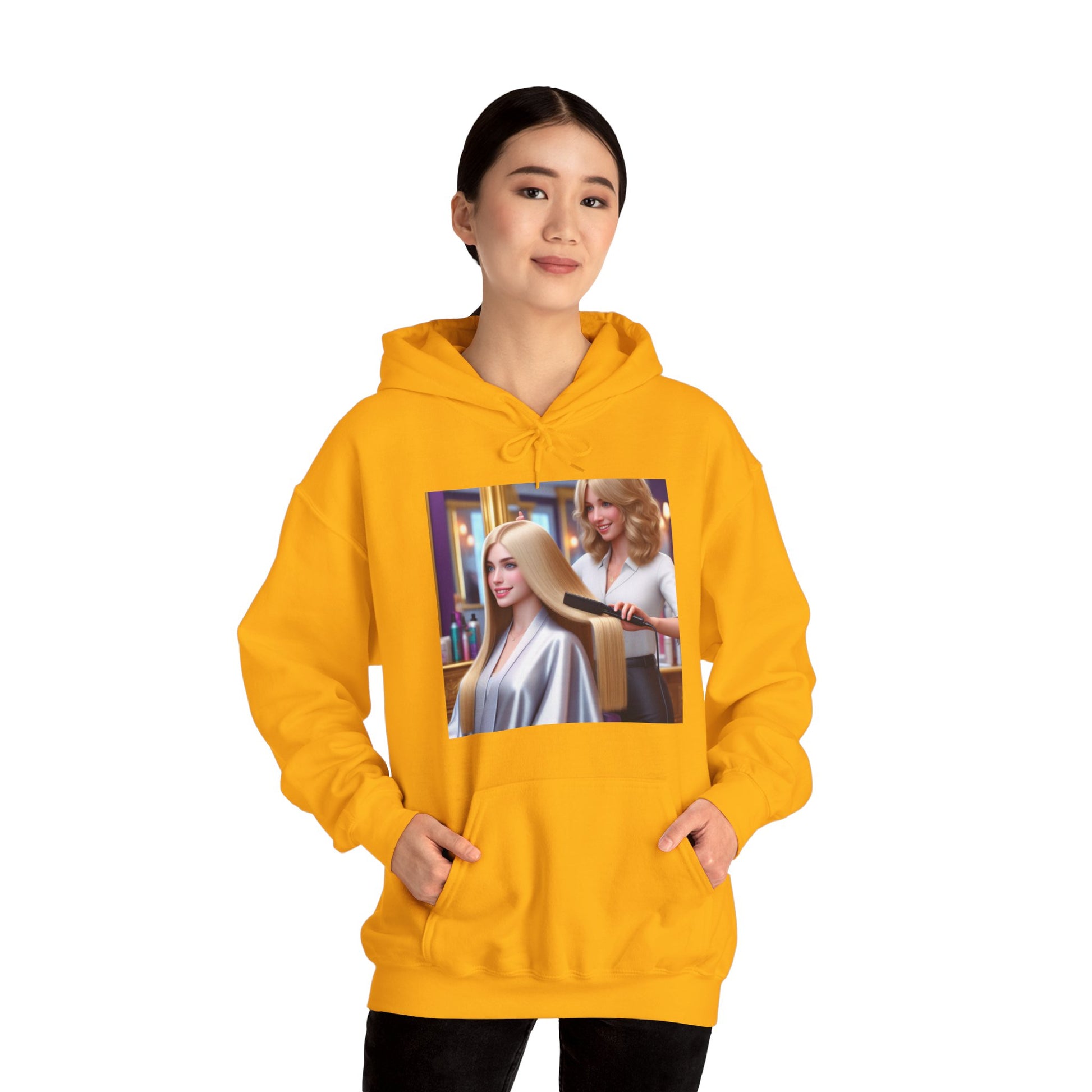 Hair Day Hoodie Hoodie Printify   