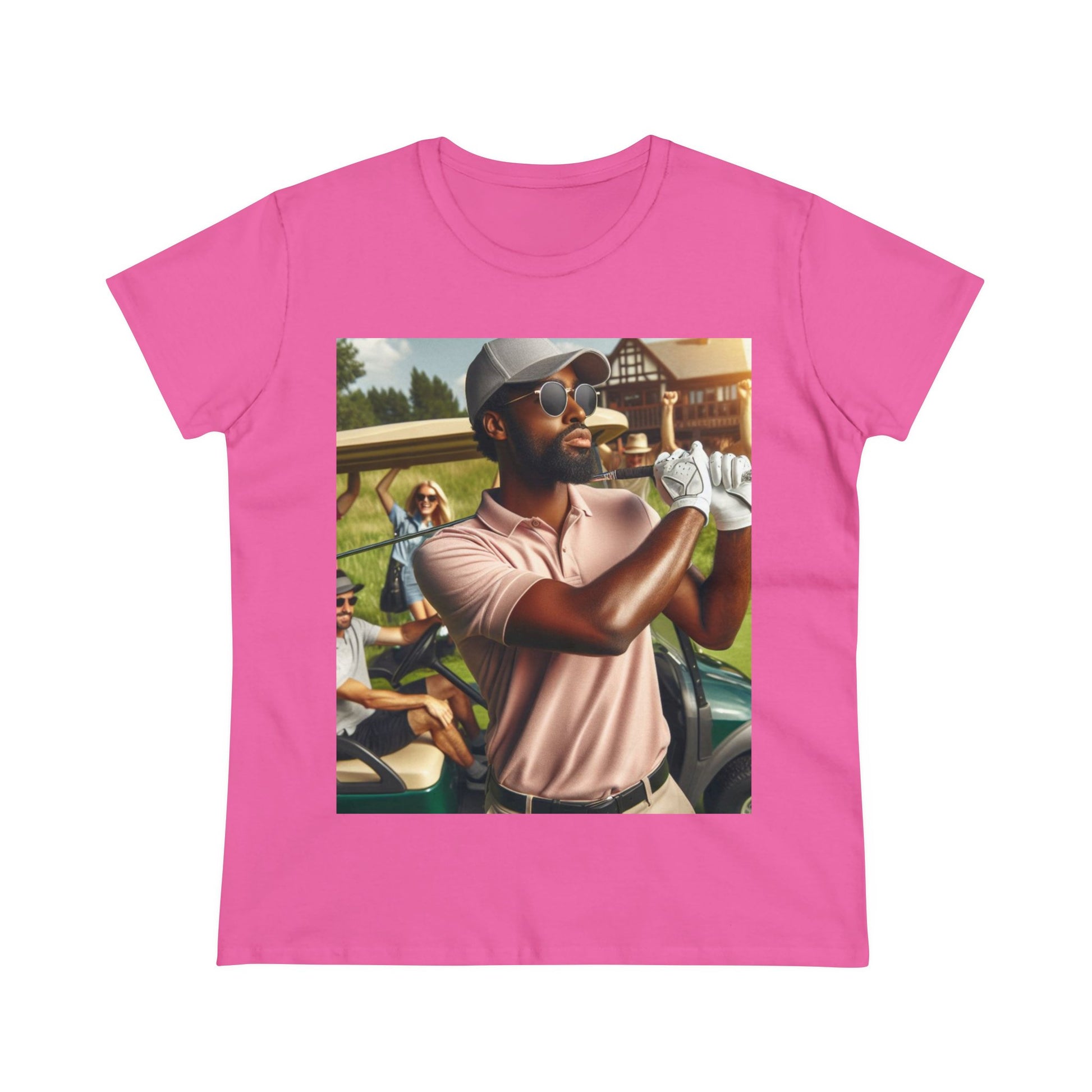 Golf Tournament T-Shirt T-Shirt Printify Azalea S 