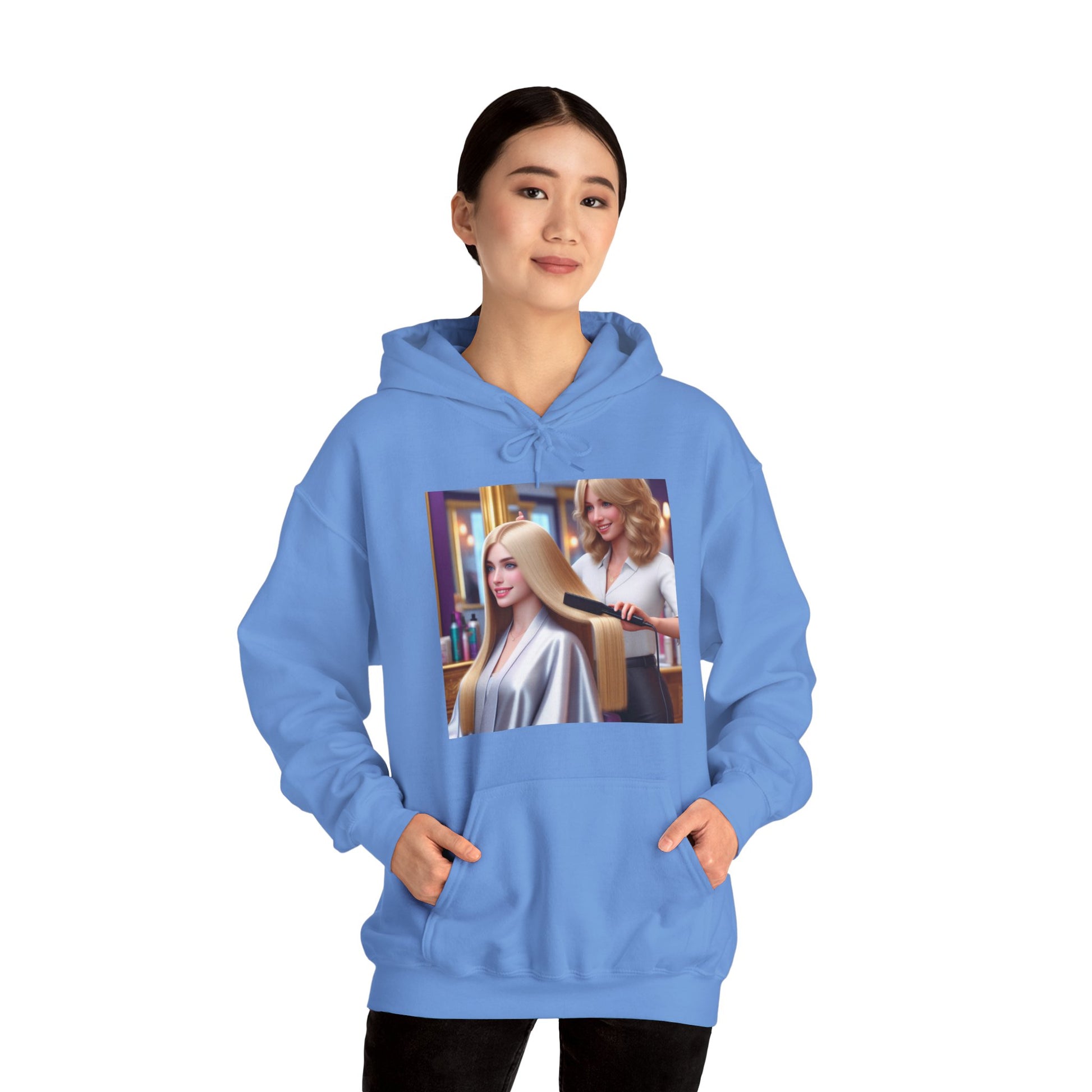 Hair Day Hoodie Hoodie Printify   