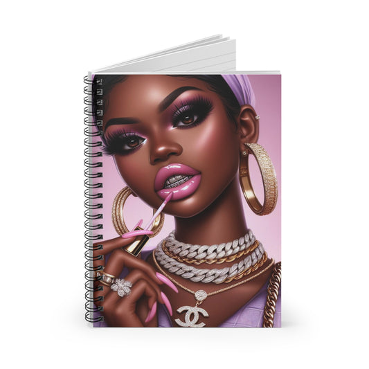 Gloss Up Spiral Notebook Paper products Printify   