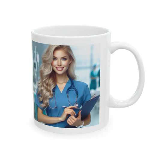 Your Favorite Nurse Mug Mug Printify   