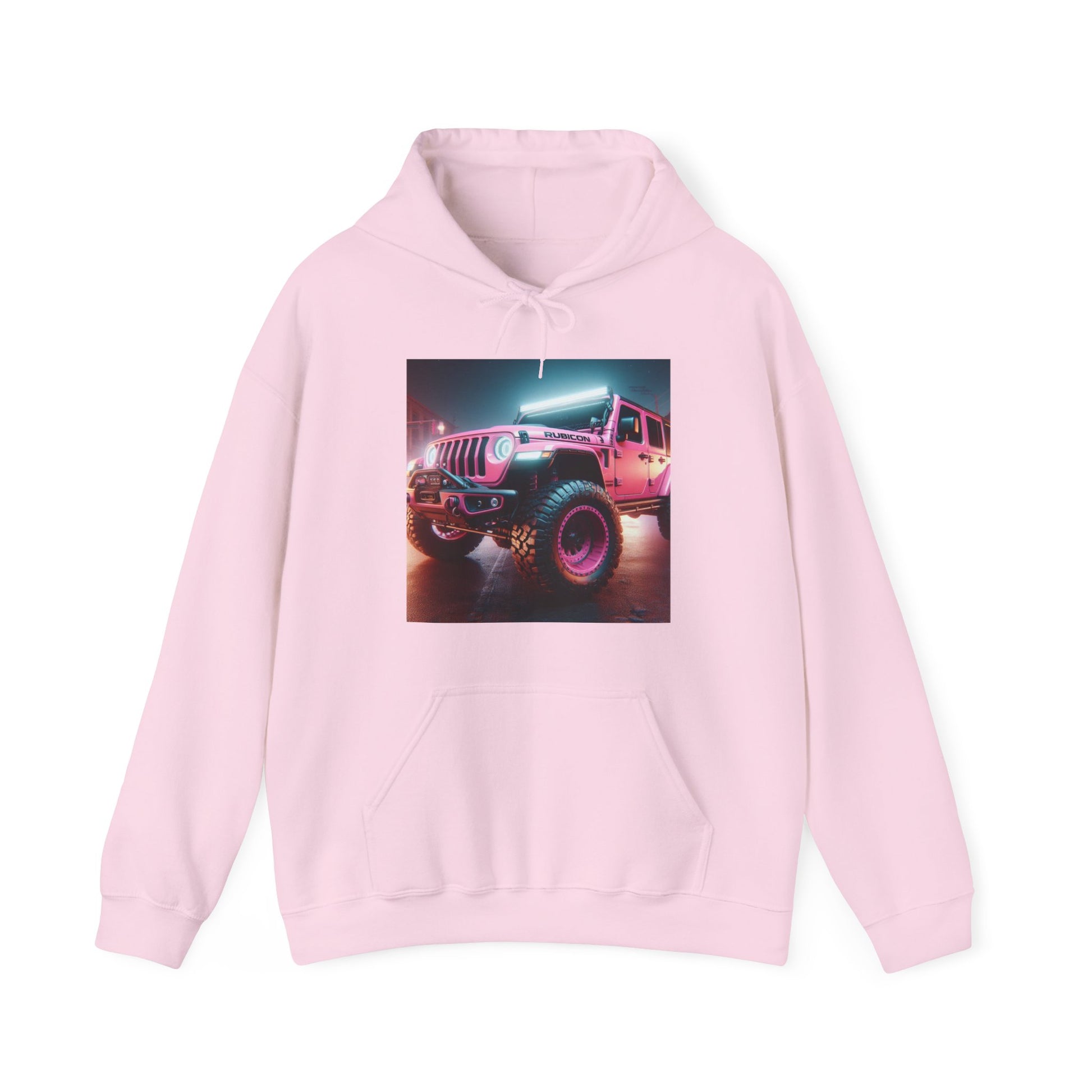 Pink Rubicon Hoodie Hoodie Printify Light Pink S 