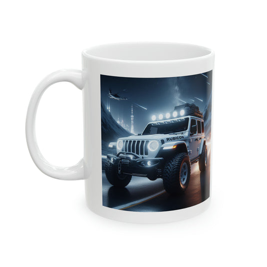 White Rubicon Mug Mug Printify 11oz  