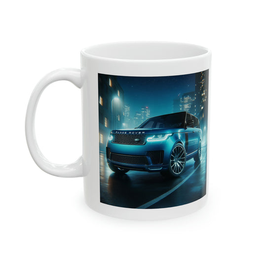 Blue Range Rover Mug Mug Printify 11oz  
