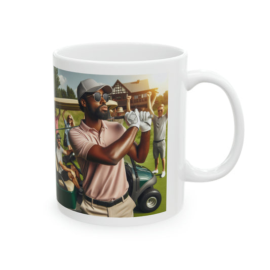 Golf Tournament Mug Mug Printify   