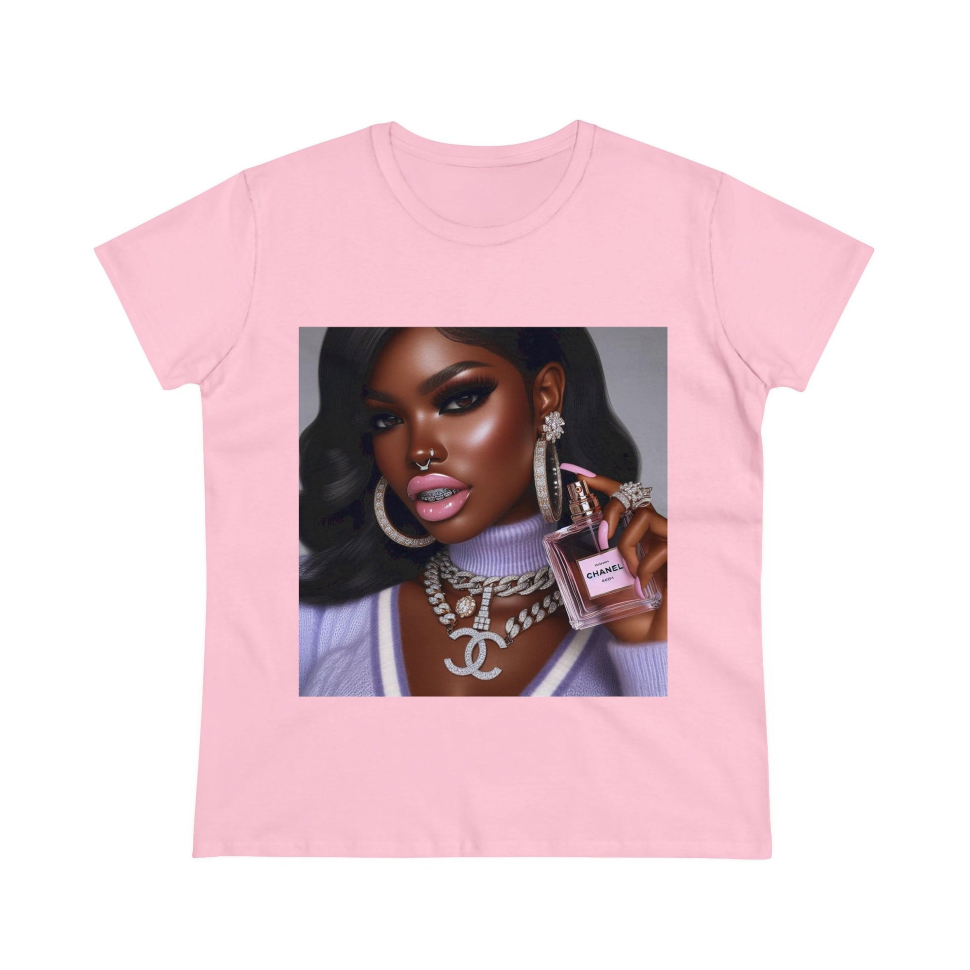 Gloss Up T-Shirt T-Shirt Printify Light Pink S 