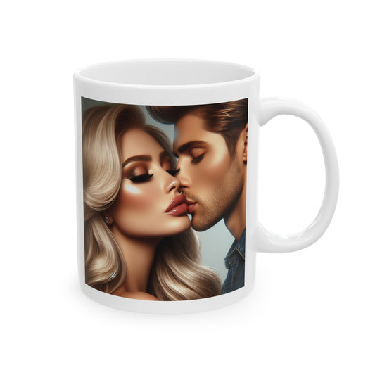 Kiss Me Mug Mug Printify   
