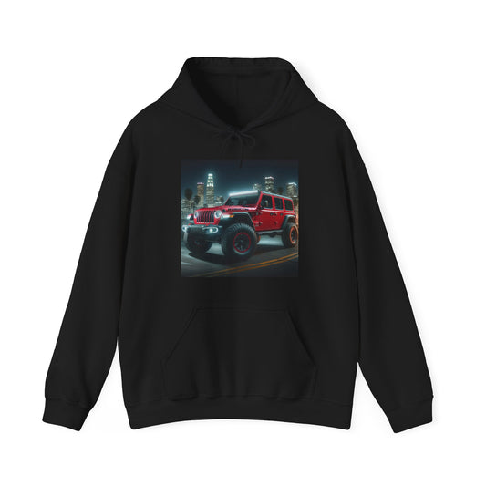 Red Rubicon Hoodie Hoodie Printify Black S 