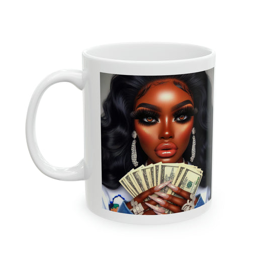 Money Talks Mug Mug Printify 11oz  