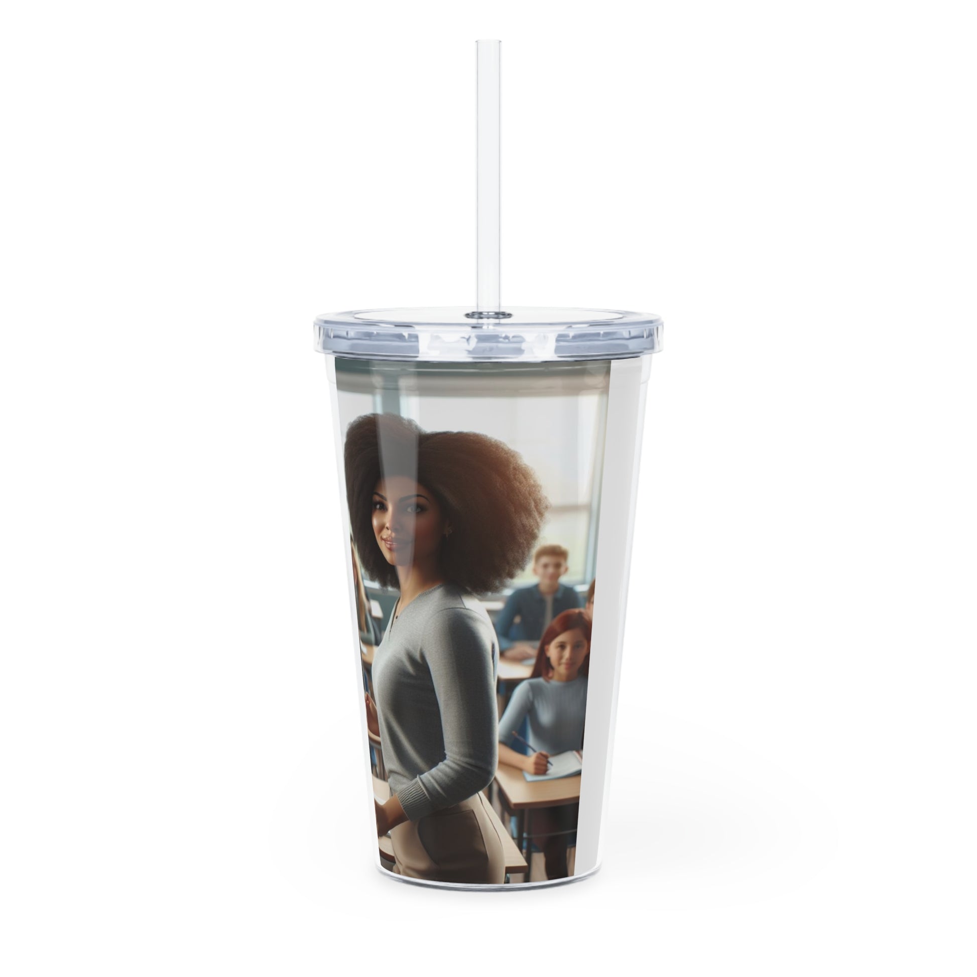 Class in Session Tumbler with Straw Mug Printify   