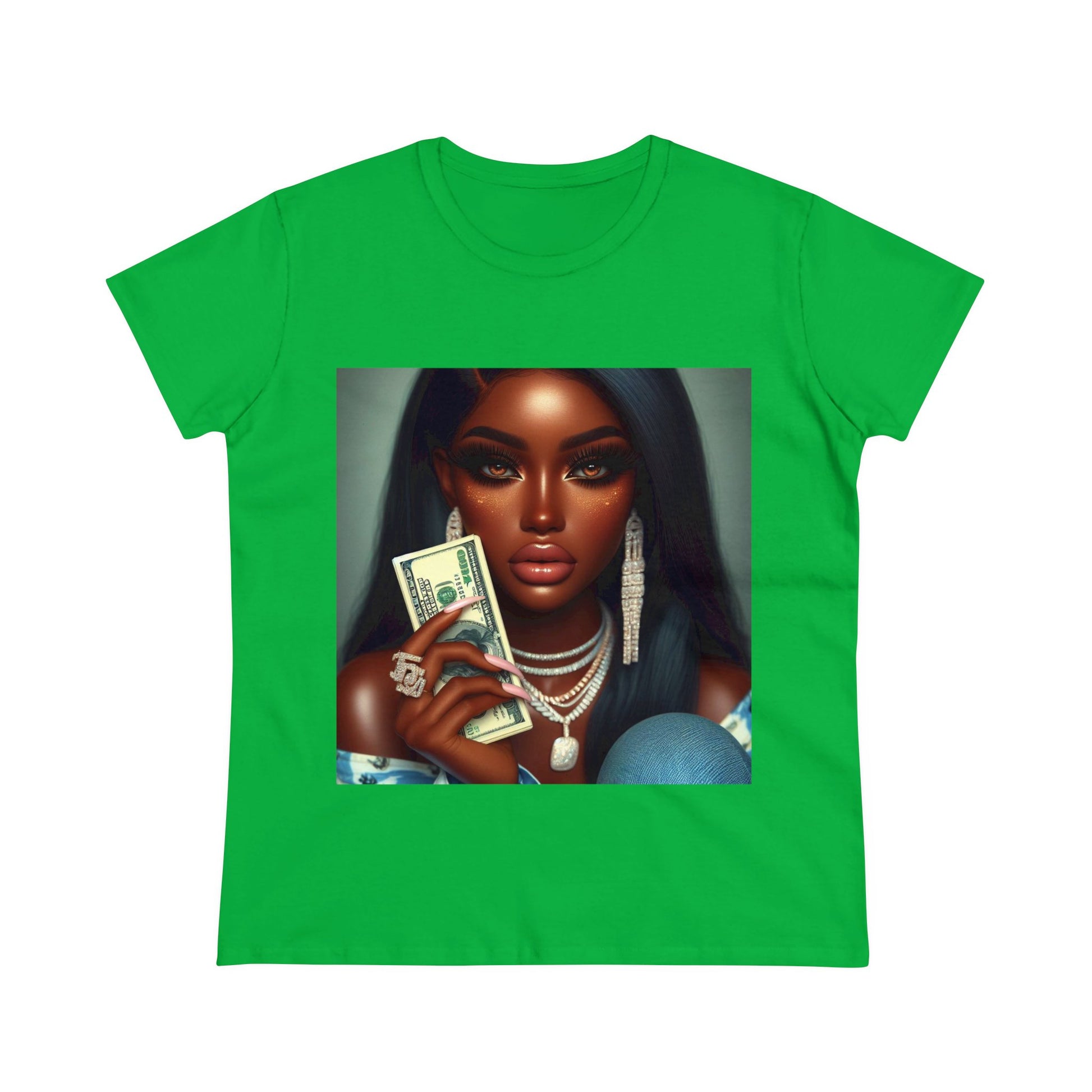 Money Talks T-Shirt T-Shirt Printify Irish Green S 