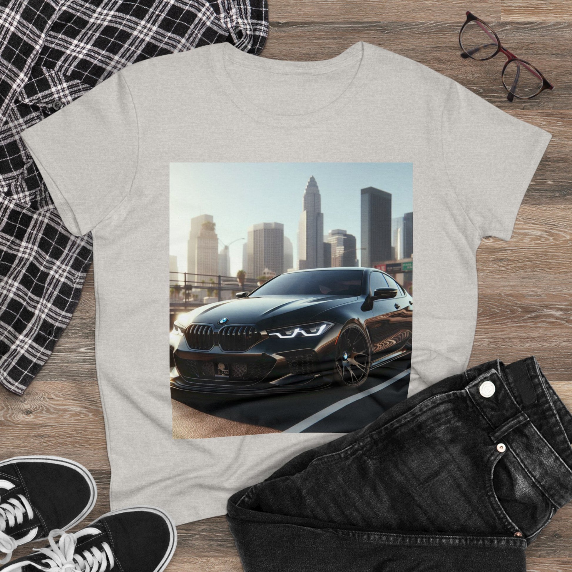 Black BMW T-Shirt T-Shirt Printify   