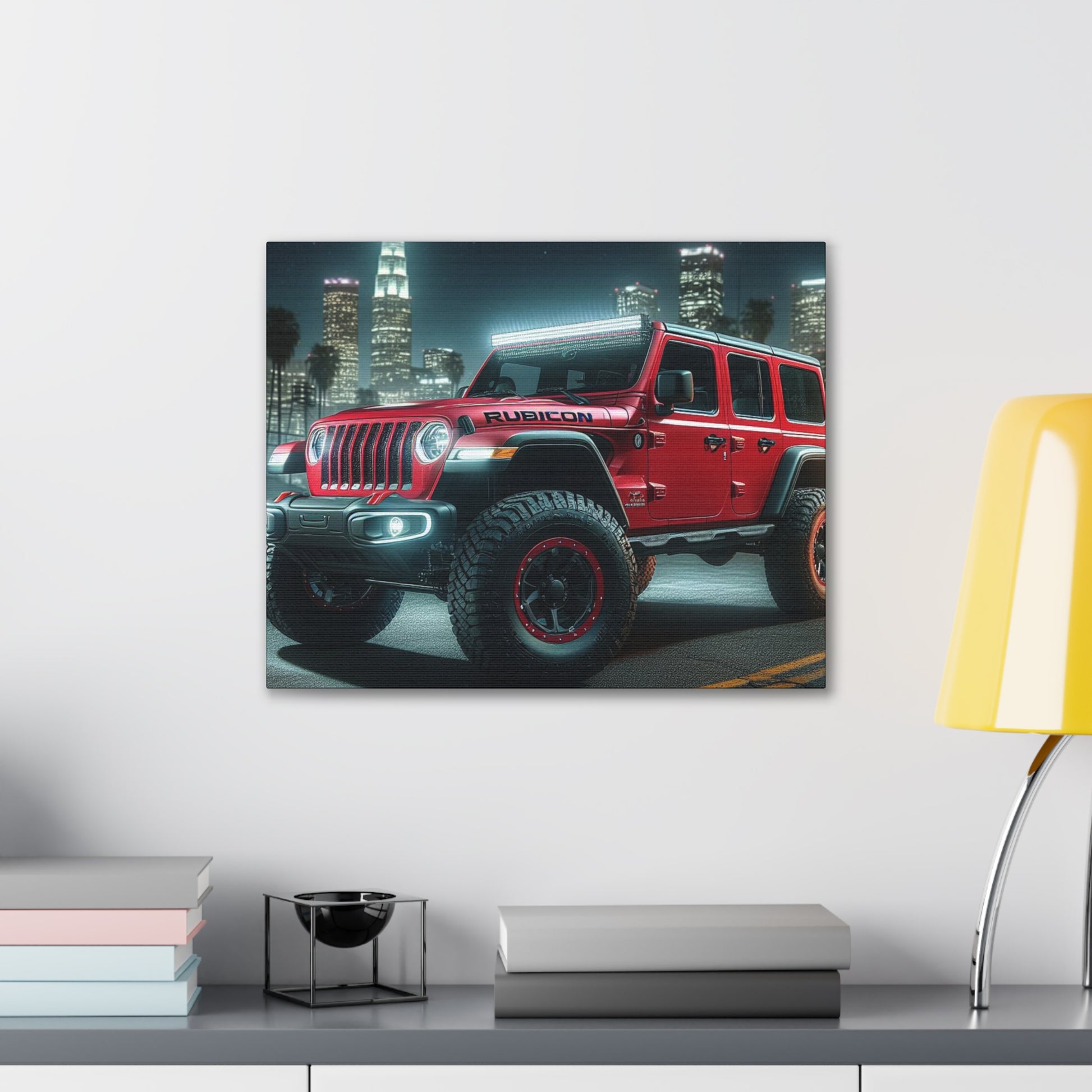 Red Rubicon Canvas Canvas Printify 20″ x 16″ (Horizontal) 0.75'' 