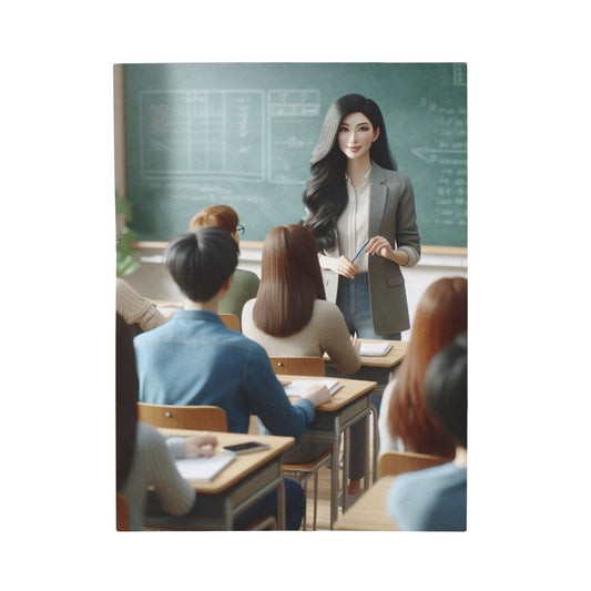 Class in Session Plush Blanket All Over Prints Printify 30" × 40"  