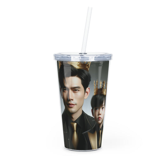 Royalty Tumbler with Straw Mug Printify 20oz Transparent 