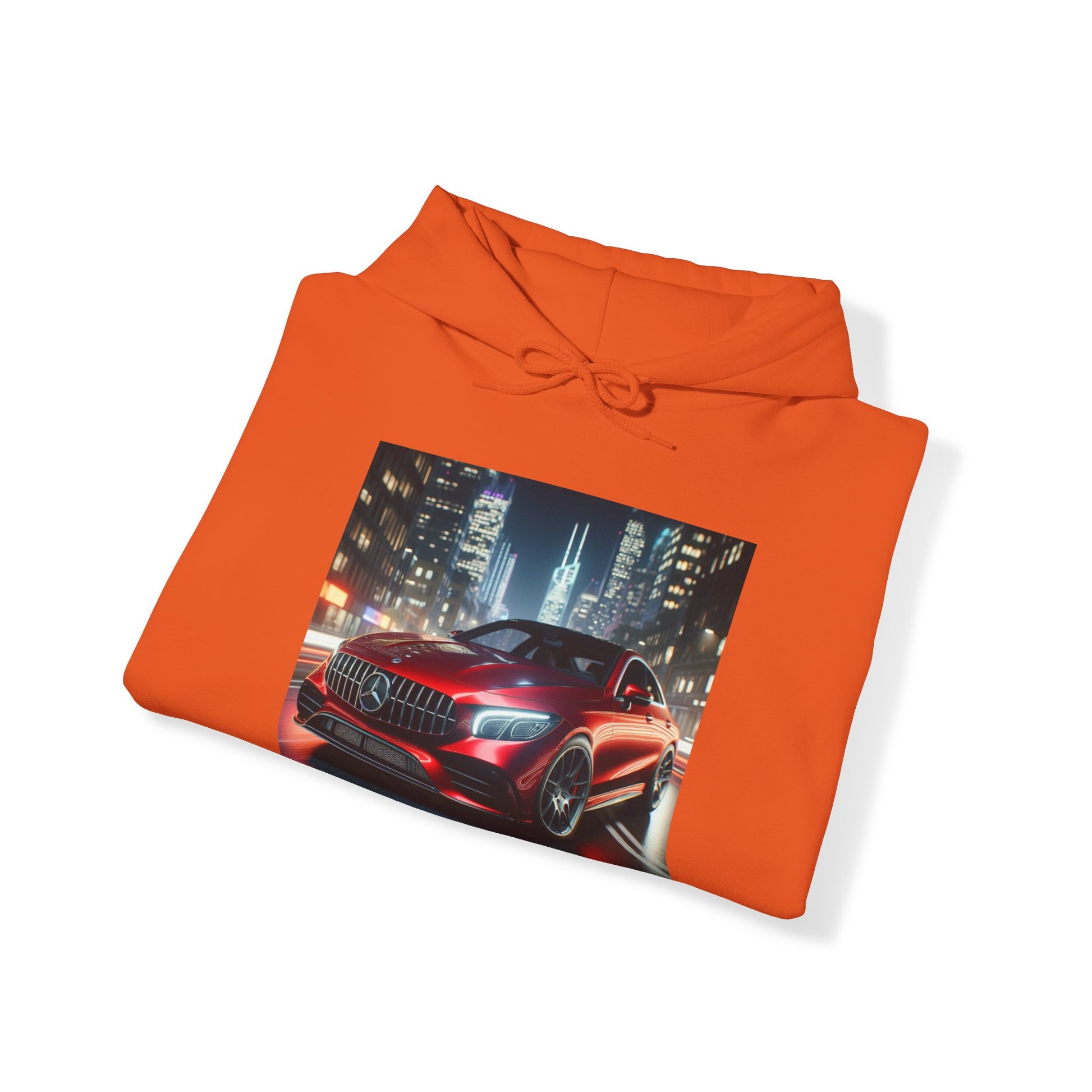 Red Mercedes Hoodie Hoodie Printify   