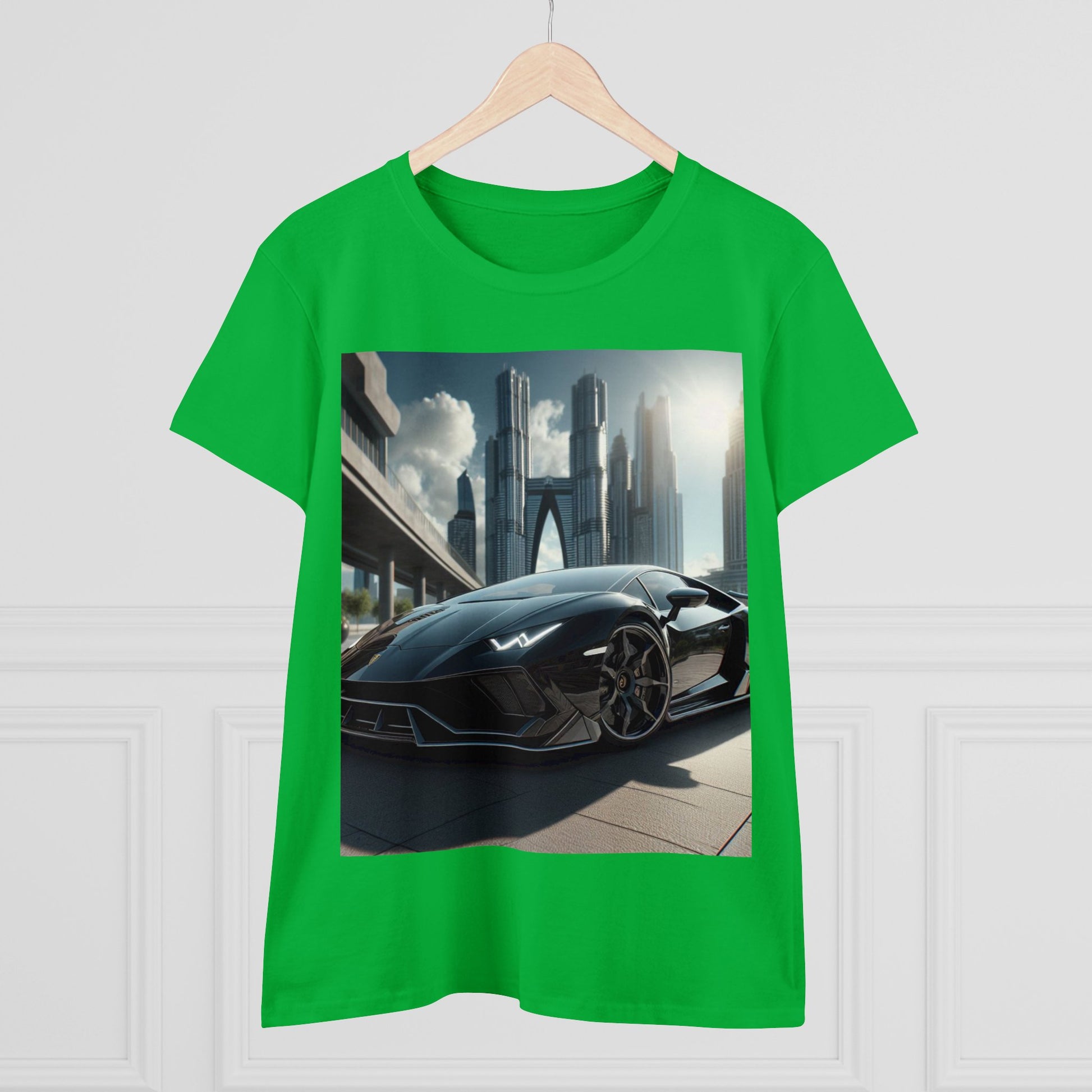 Black Lamborghini T-Shirt T-Shirt Printify   