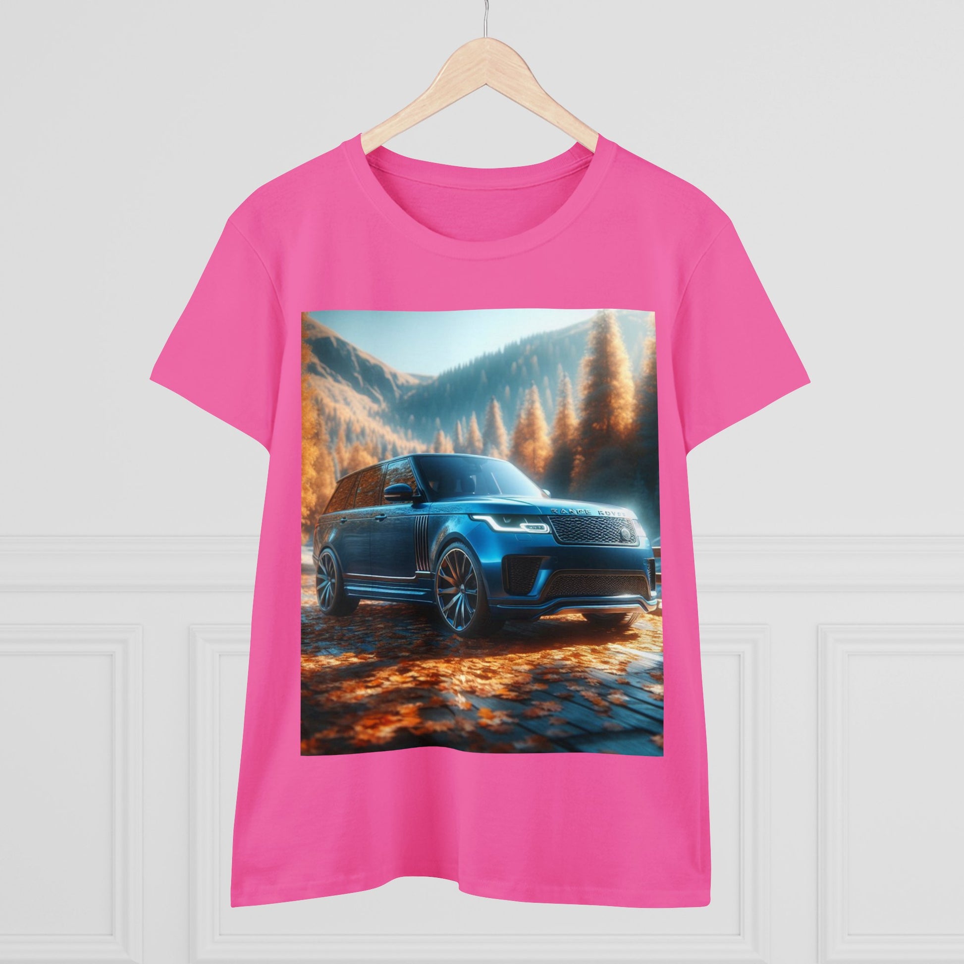 Blue Range Rover T-Shirt T-Shirt Printify   