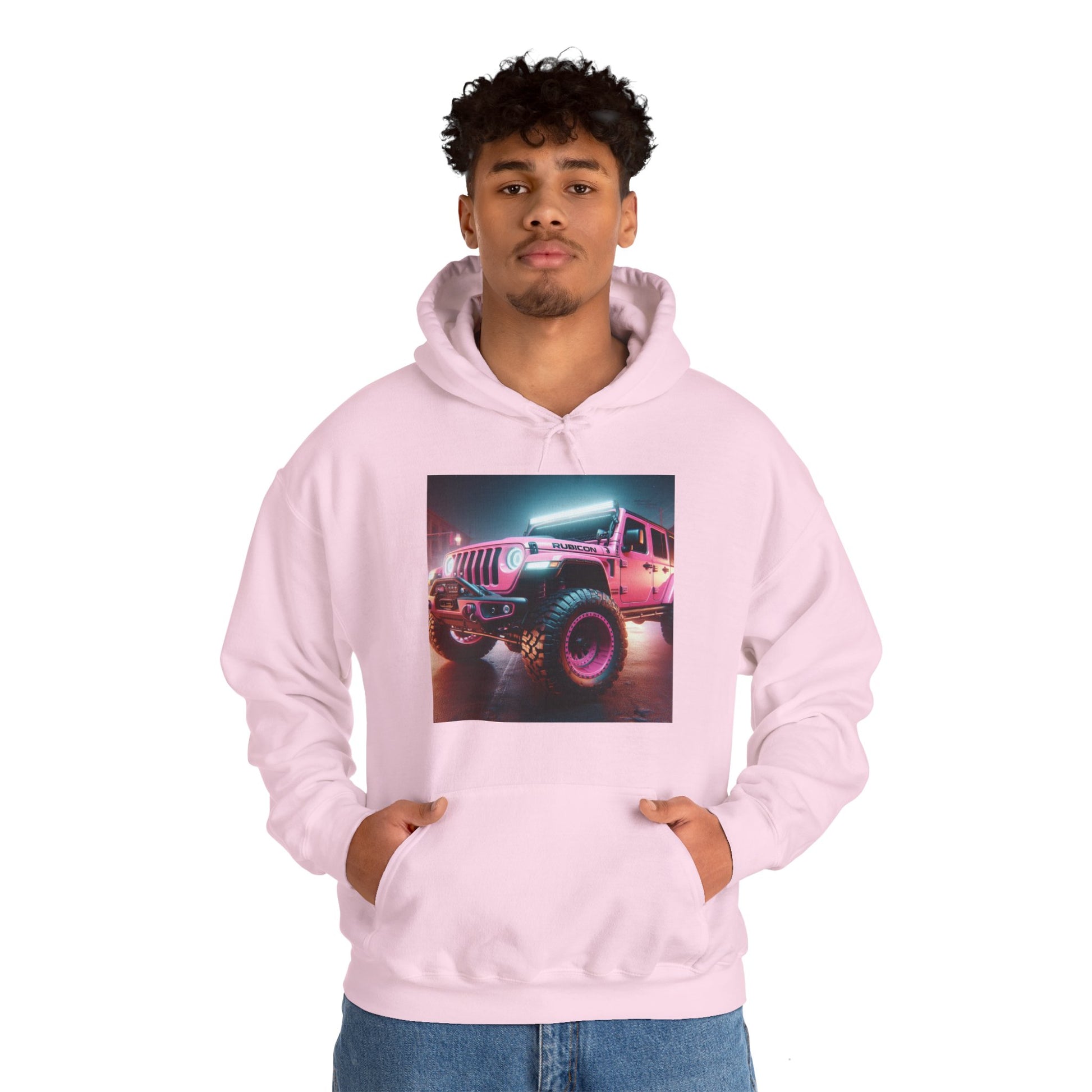 Pink Rubicon Hoodie Hoodie Printify   