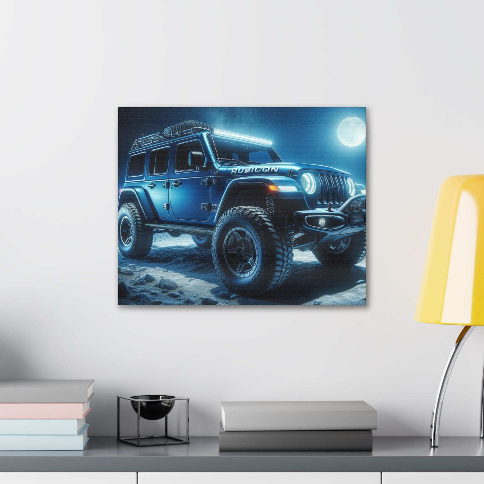 Blue Rubicon Canvas Canvas Printify 20″ x 16″ (Horizontal) 0.75'' 