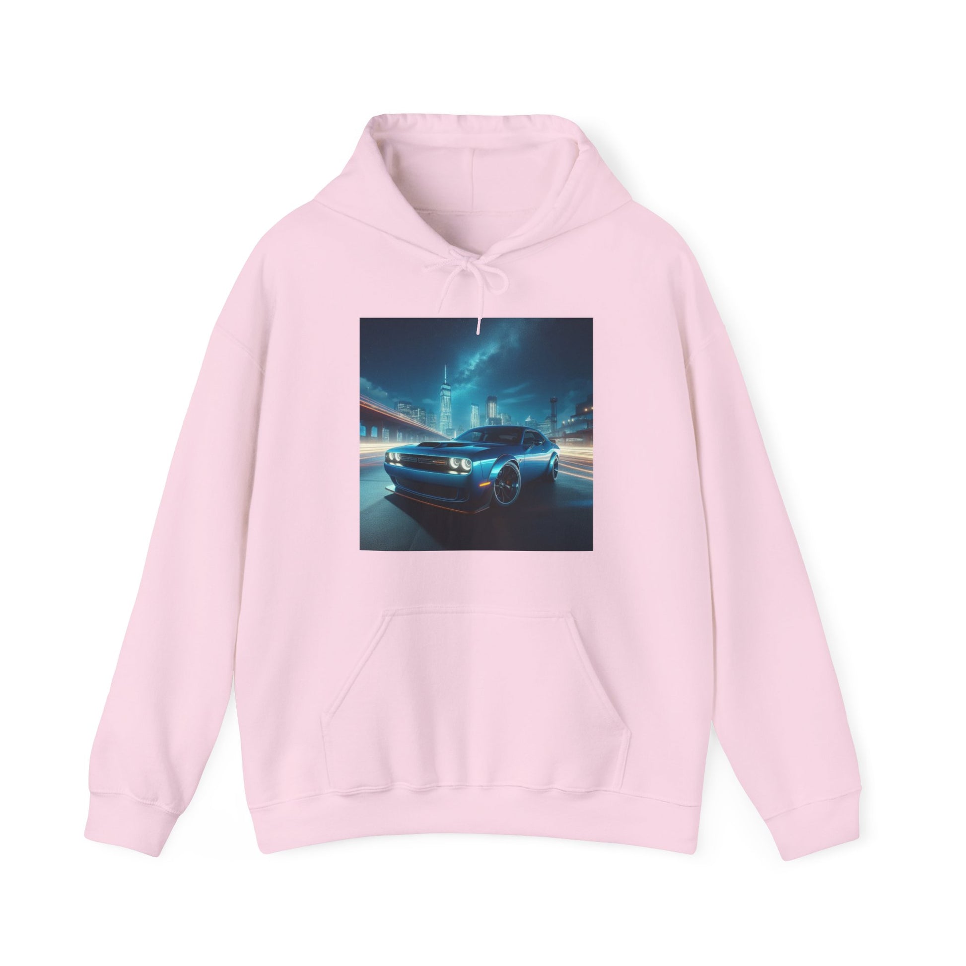 Blue Challenger Hoodie Hoodie Printify Light Pink S 