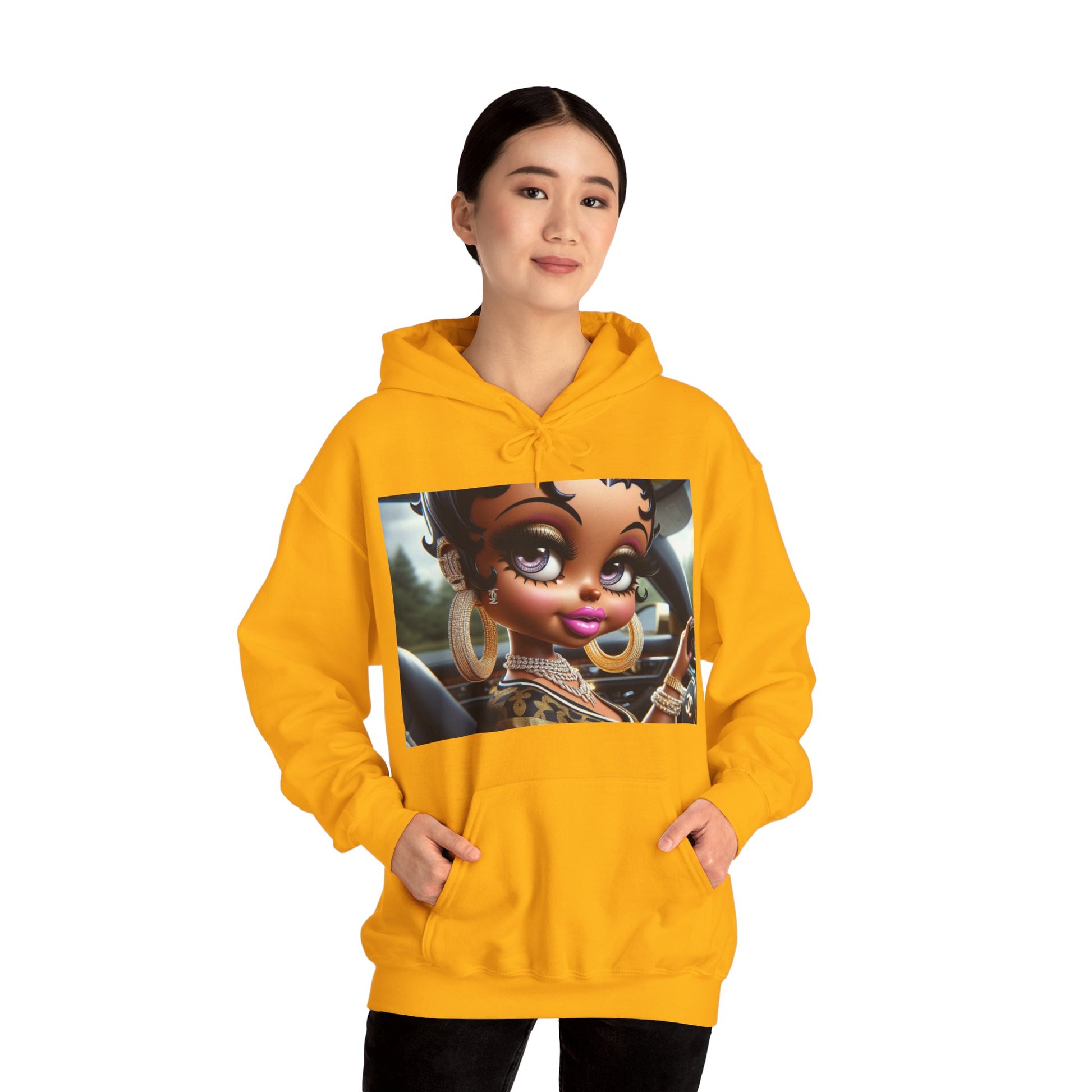 Betty Beauty Hoodie Hoodie Printify   