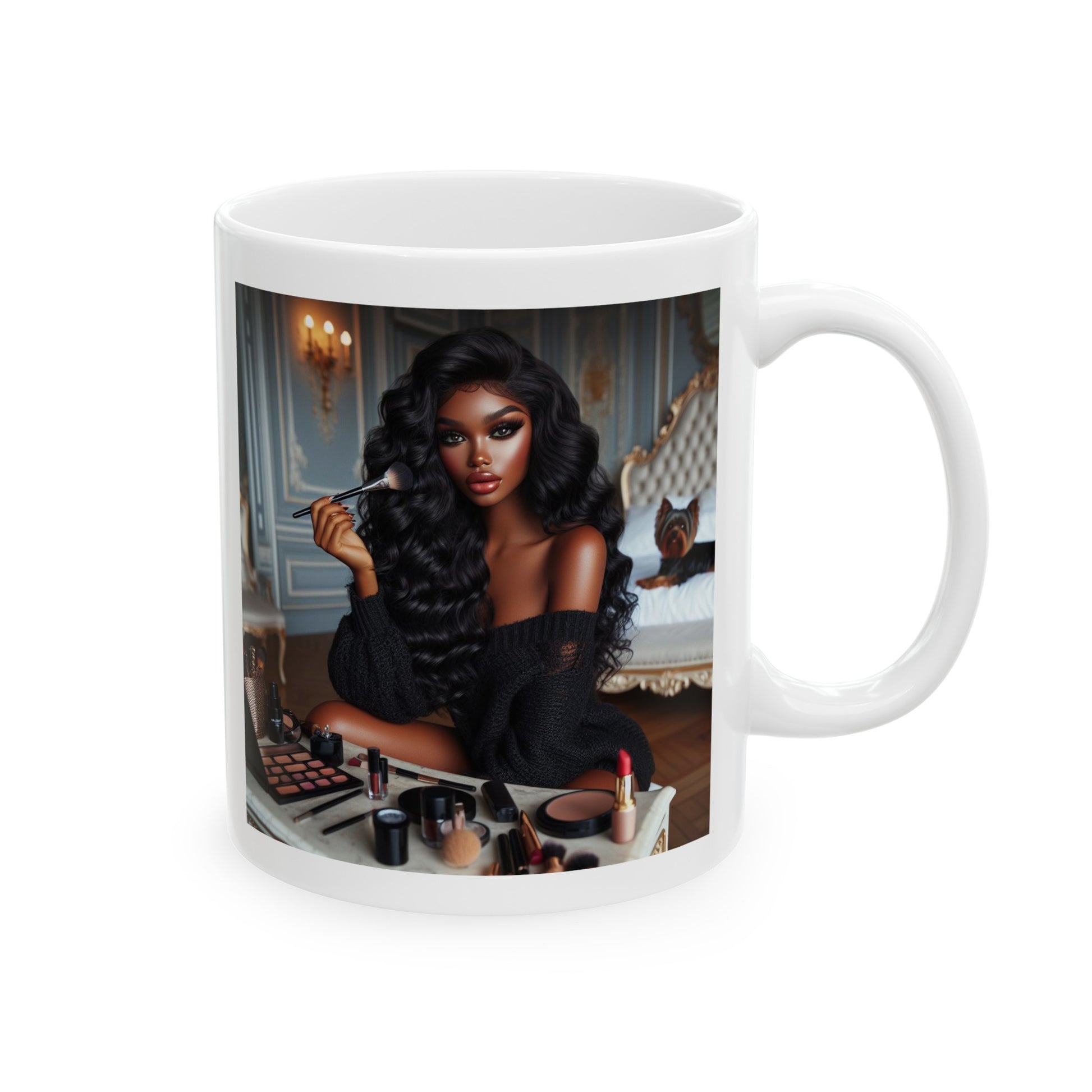 Make Up Time Mug Mug Printify   