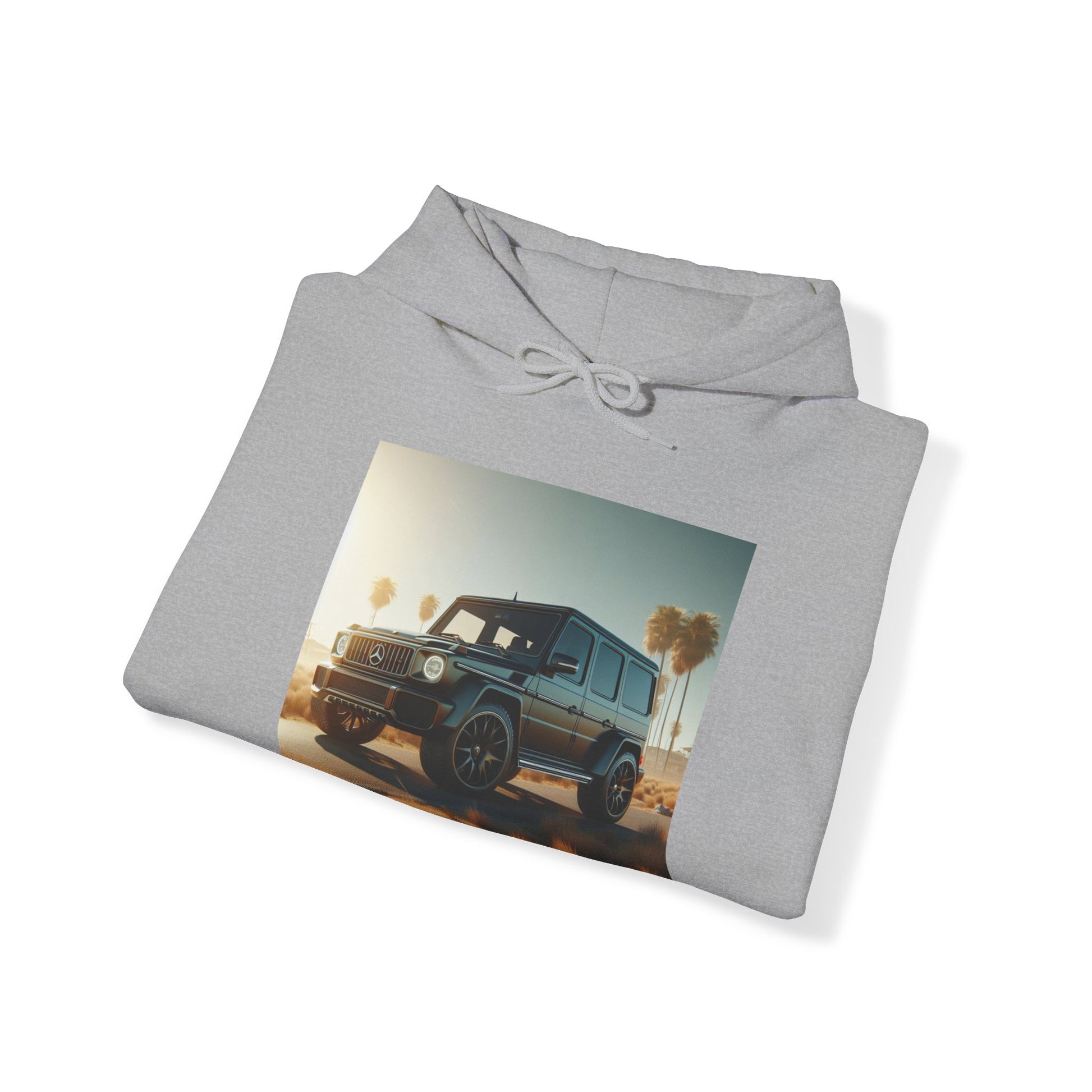 Black G-Wagon Hoodie Hoodie Printify   