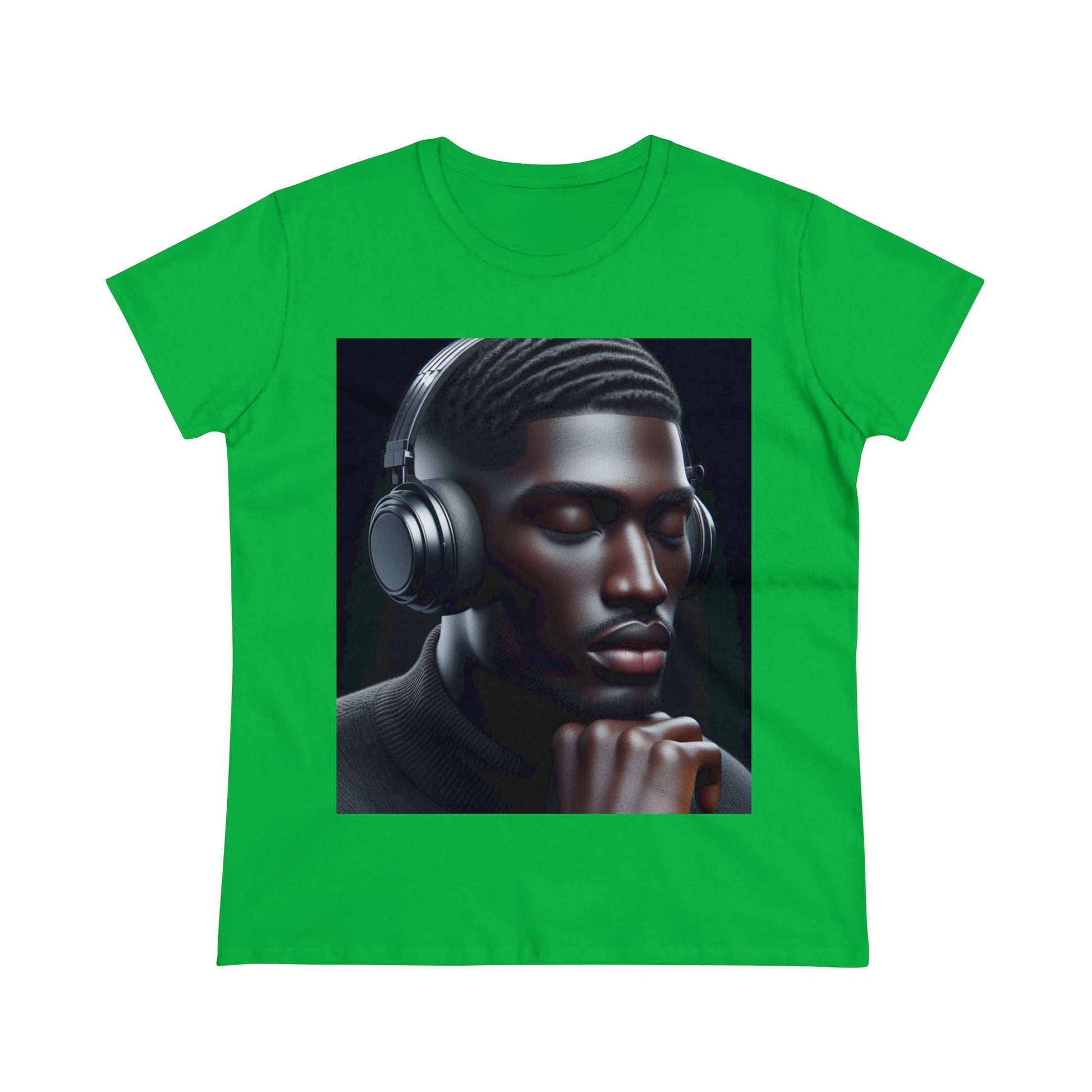 Music Vibes T-Shirt T-Shirt Printify Irish Green S 