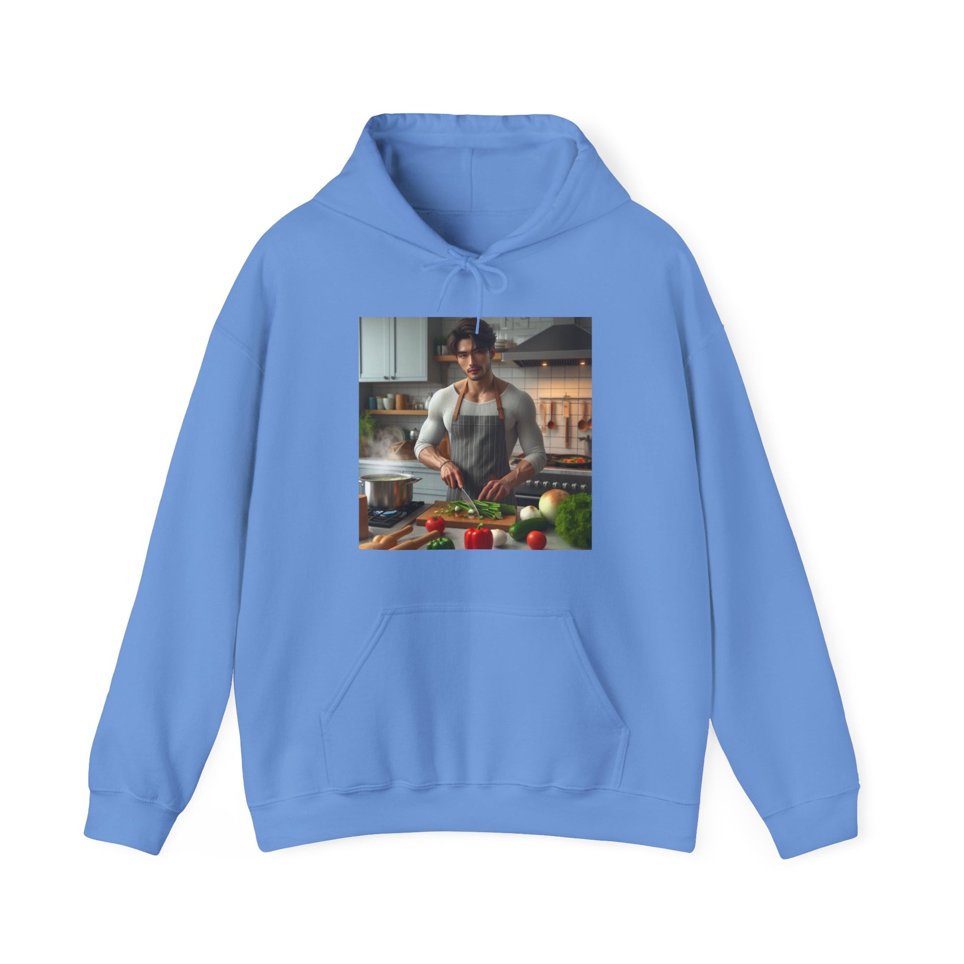 Dinner Time Hoodie Hoodie Printify Carolina Blue S 