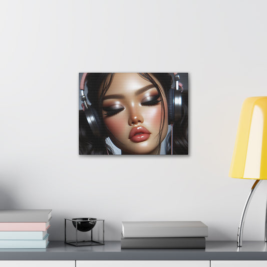 Music Vibes Canvas Canvas Printify 16″ x 12″ (Horizontal) 0.75'' 