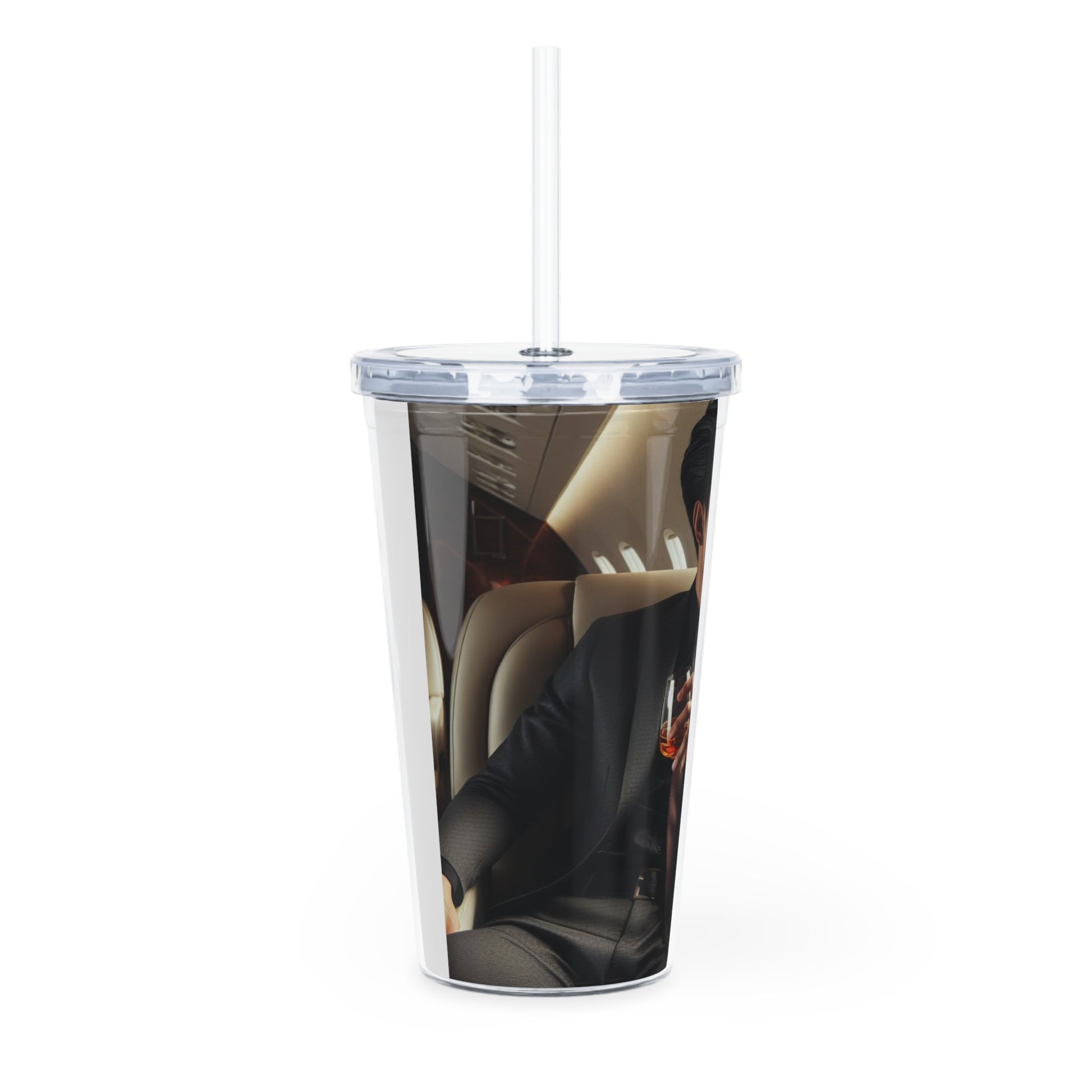 Private Business Tumbler with Straw Mug Printify   