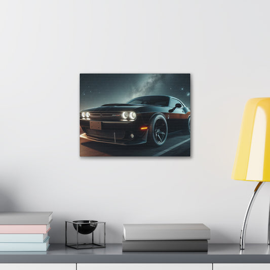 Black Challenger Canvas Canvas Printify 16″ x 12″ (Horizontal) 0.75'' 