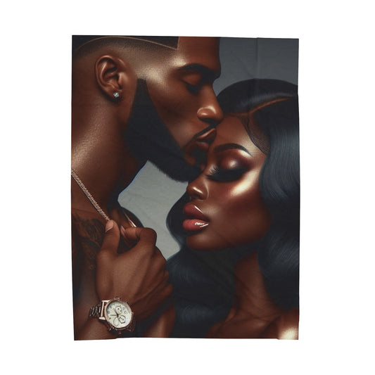 My Love Plush Blanket All Over Prints Printify 60" × 80"  